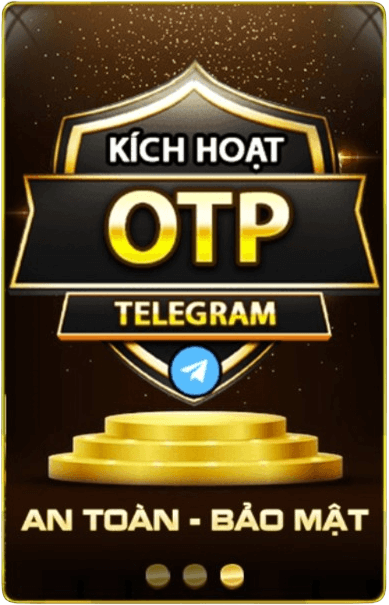 kích hoạt OTP bảo mật tip club trên telegram