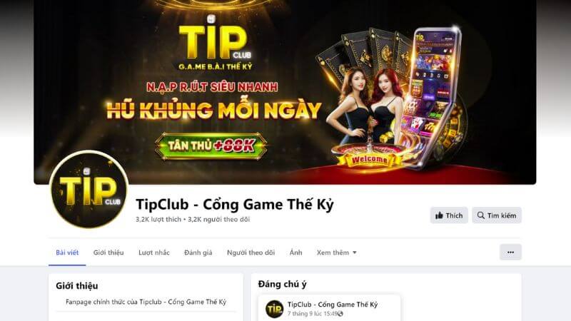 Tổng hợp những hình thức liên hệ Tip Club